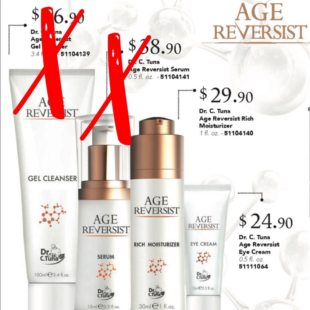 Dr C Tuna Age Reversist Skincare